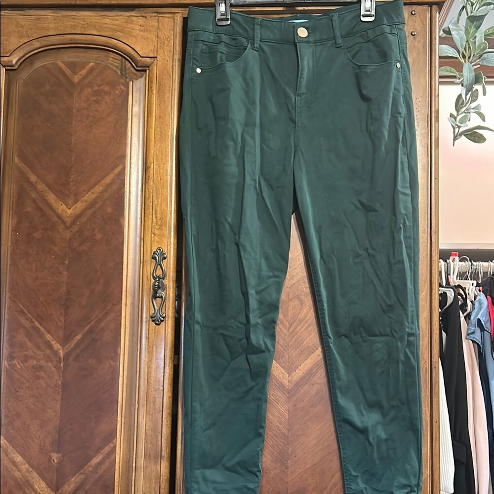 Dark Green Pants